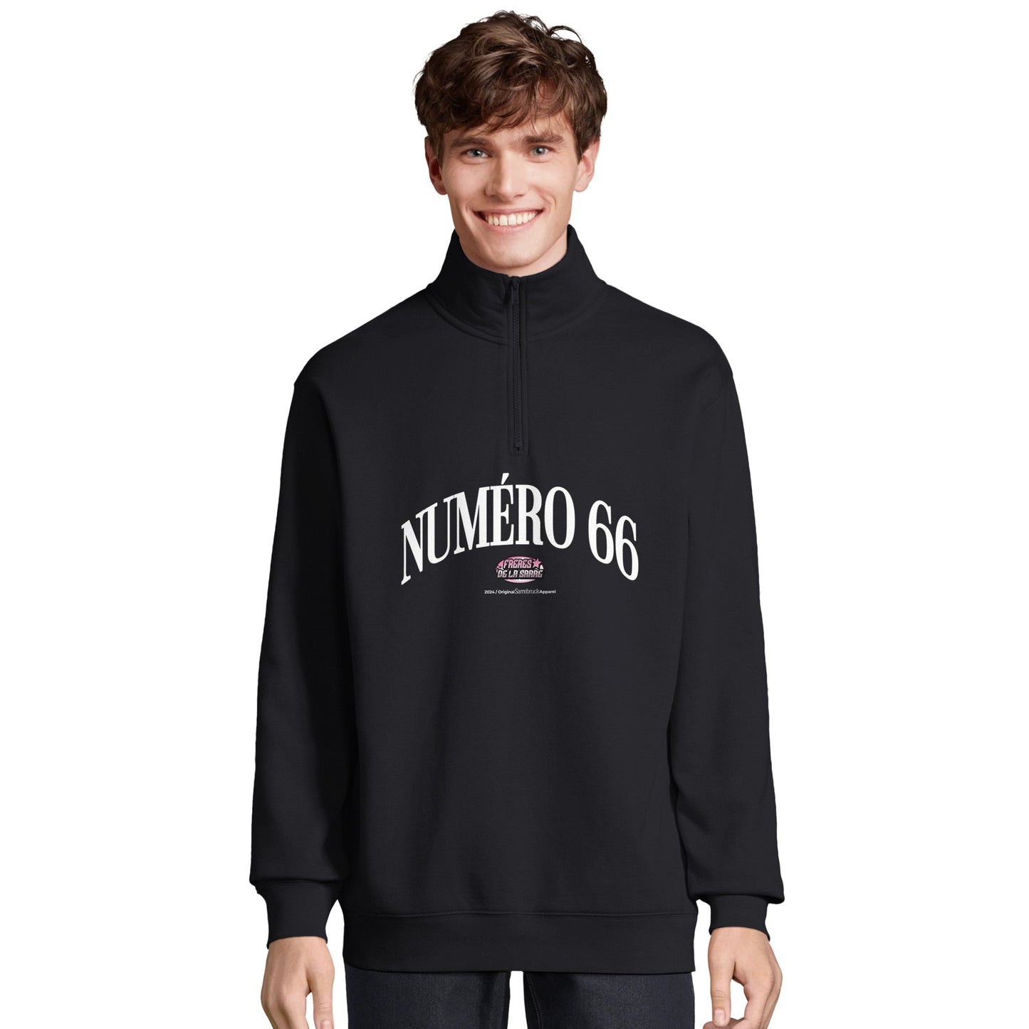 FDLS Half Zip - "Numéro 66" - FRÈRES DE LA SARRESweater