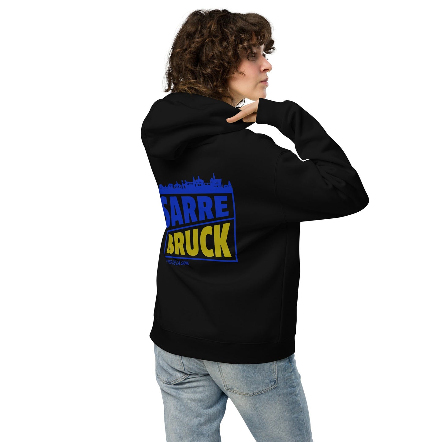 FDLS Hoodie - "Bleu et Noir Skyline" - FRÈRES DE LA SARREHoodie