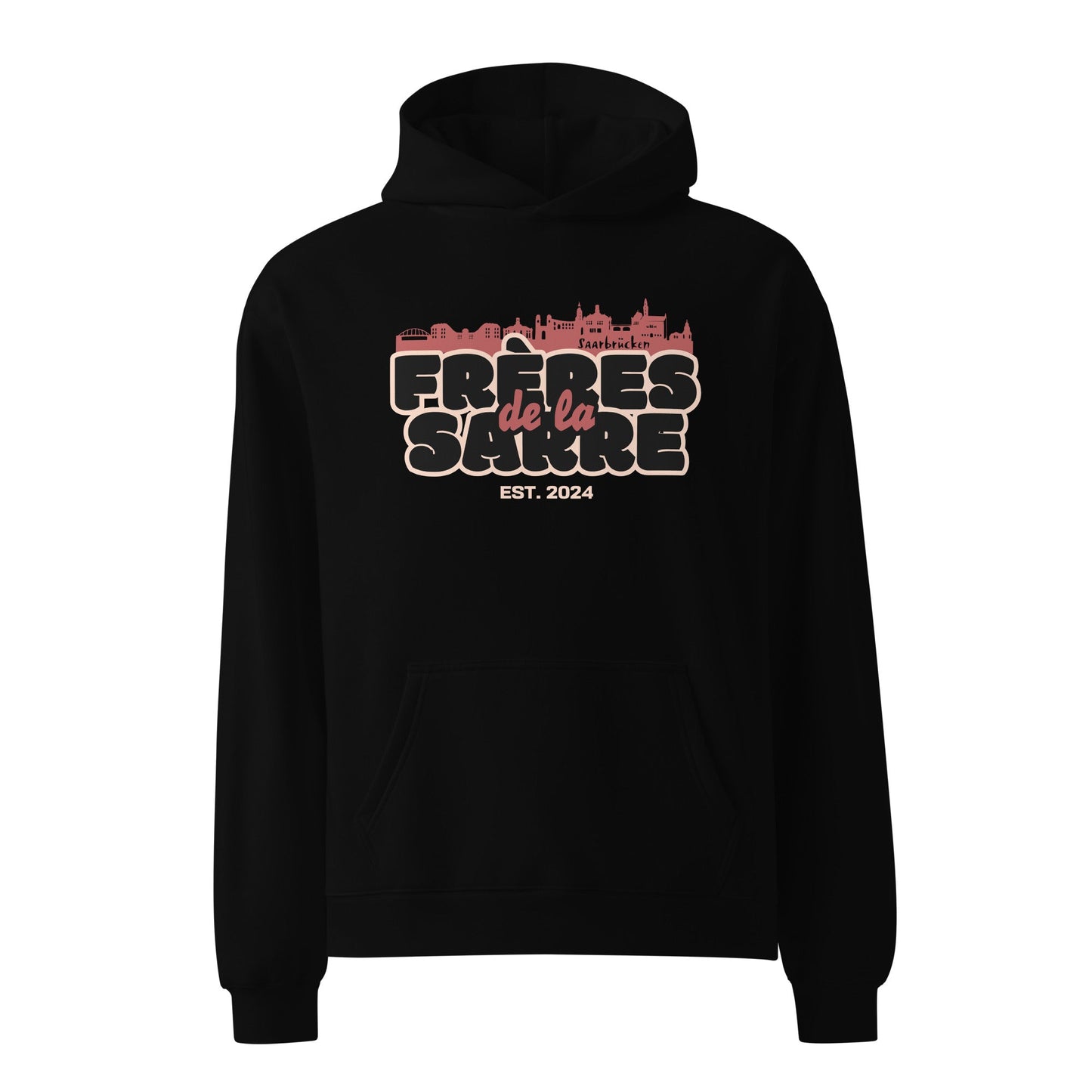 FDLS Hoodie - "Skyline" - FRÈRES DE LA SARREHoodieSchwarz