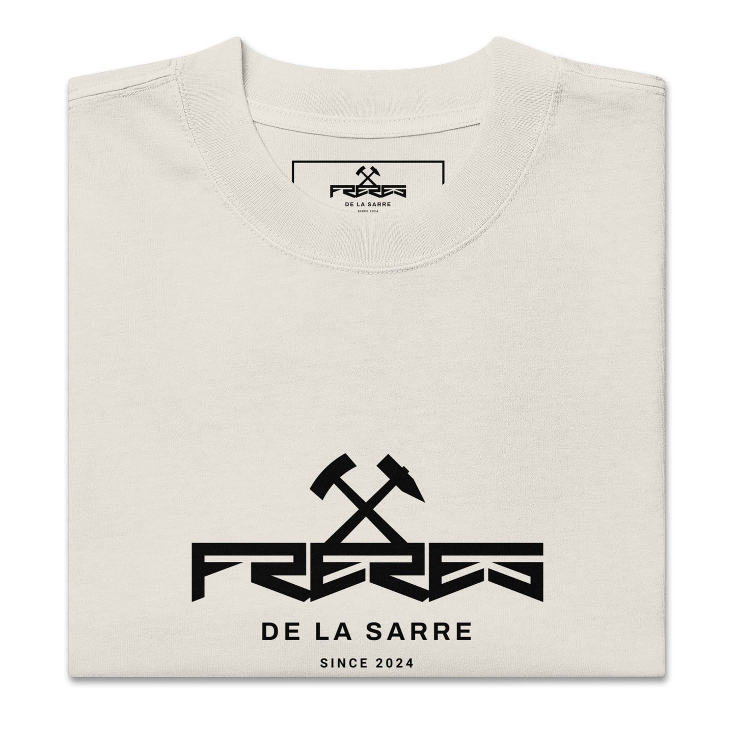 FDLS Oversized Shirt - "Mainzer Straße" - FRÈRES DE LA SARRET - ShirtBeige
