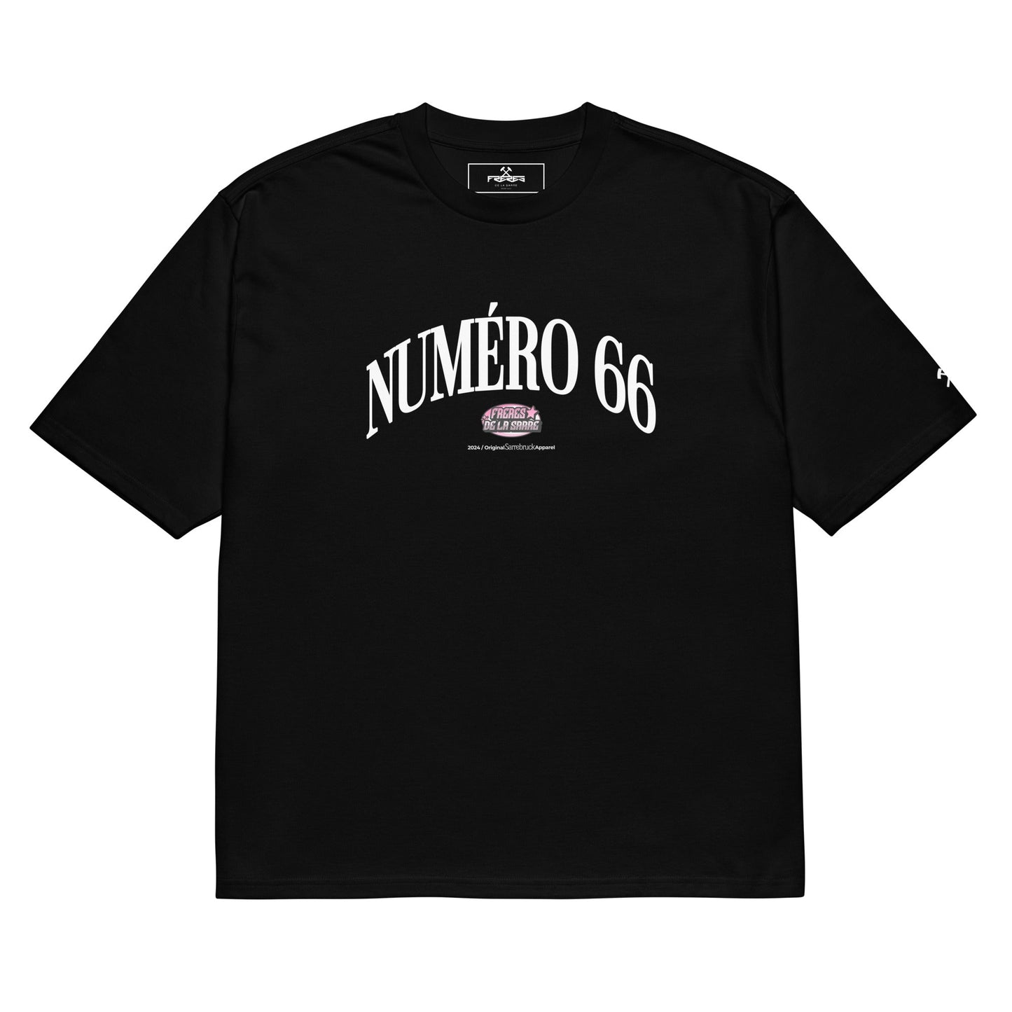 FDLS Oversized Shirt - "Numéro 66" - FRÈRES DE LA SARRET-Shirt
