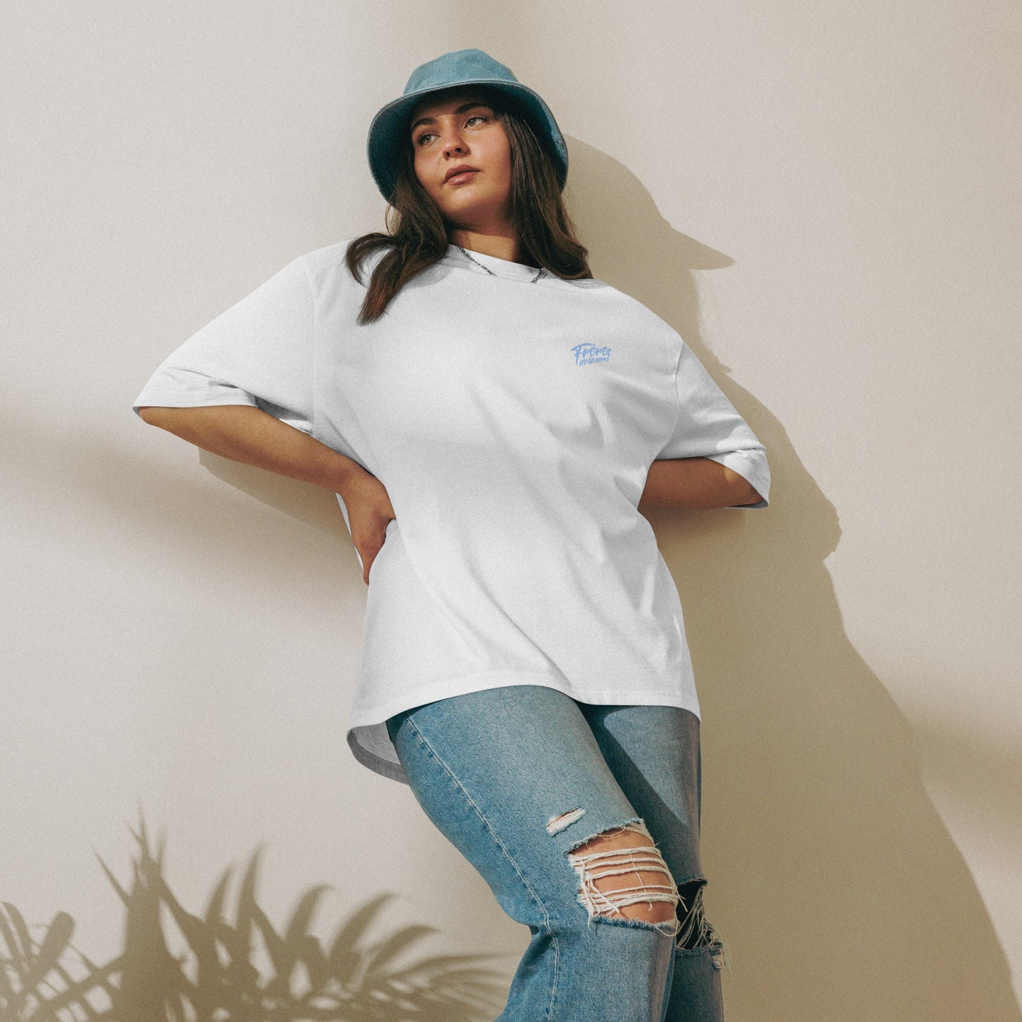 FDLS Oversized Shirt - "Retro Skyline" - FRÈRES DE LA SARRET-Shirt