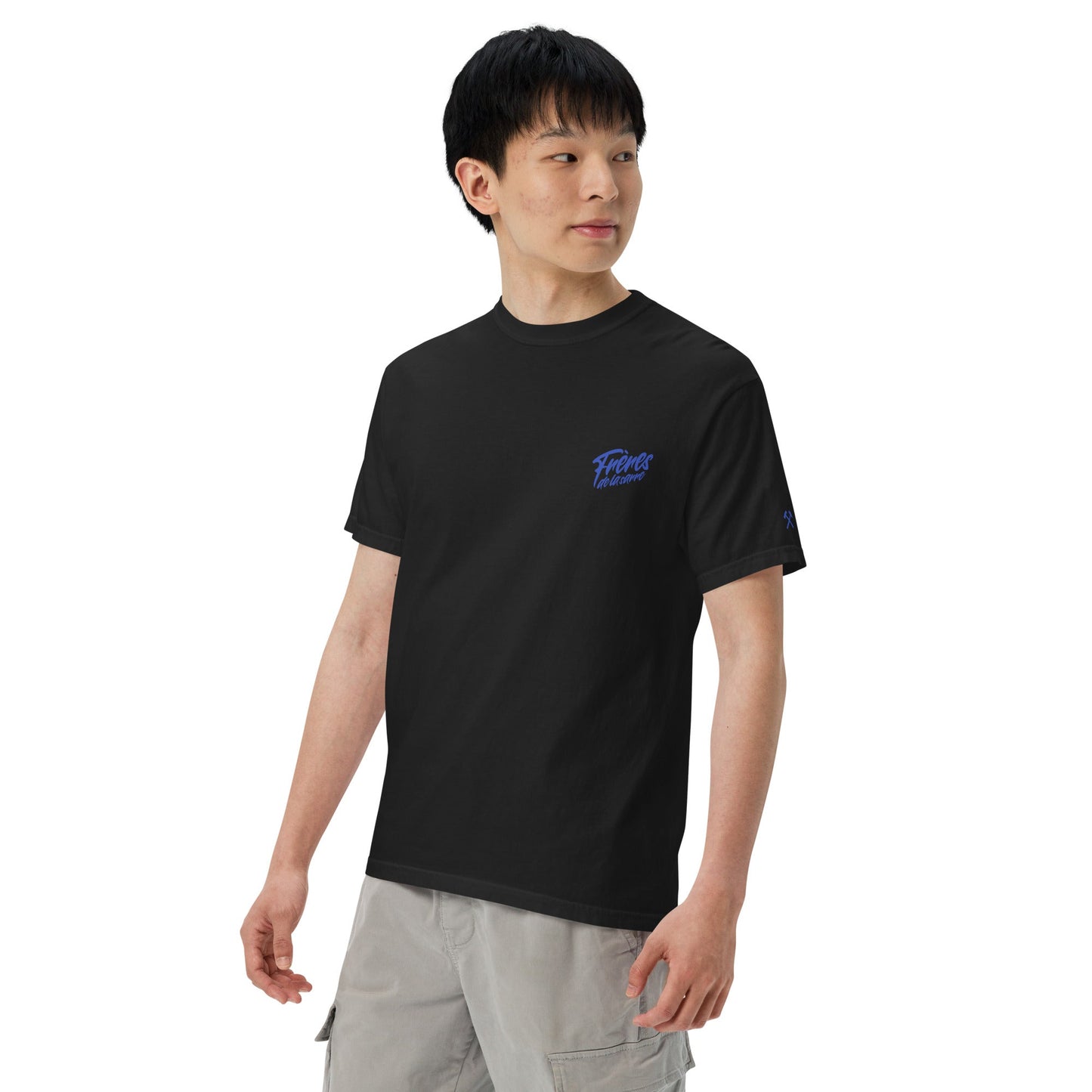 FDLS Shirt - "Bleu et Noir Skyline" - FRÈRES DE LA SARRET-Shirt