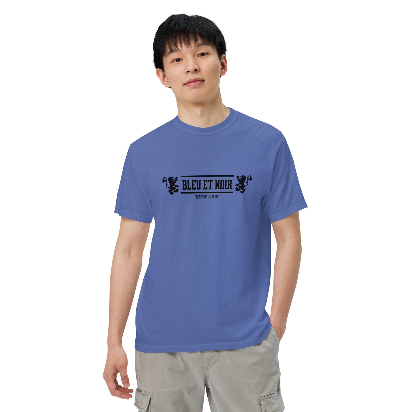 FDLS Shirt - "Bleu et Noir" - FRÈRES DE LA SARRET-Shirt