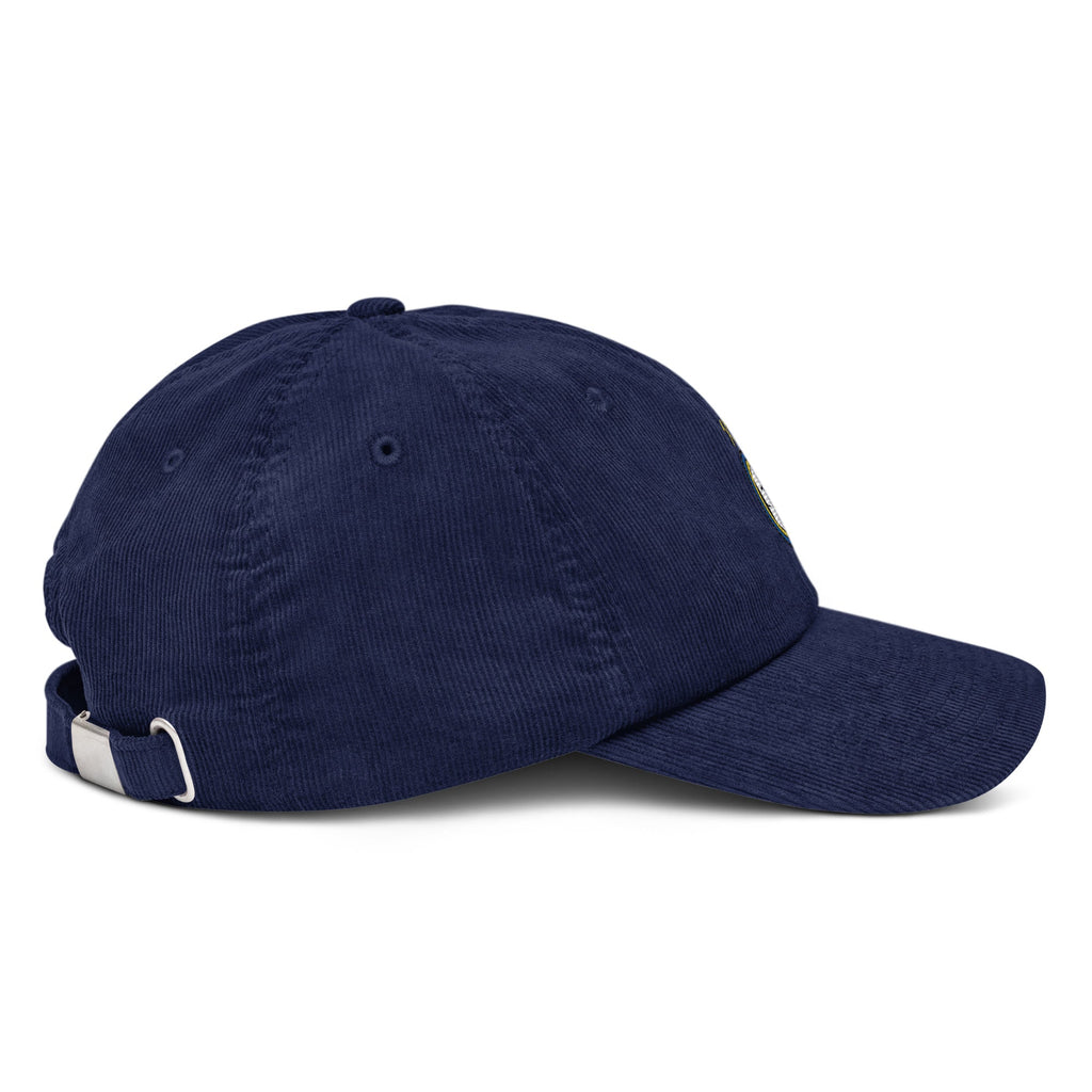 FDLS Cord Cap - Bleu et noir Badge - FRÈRES DE LA SARRECap