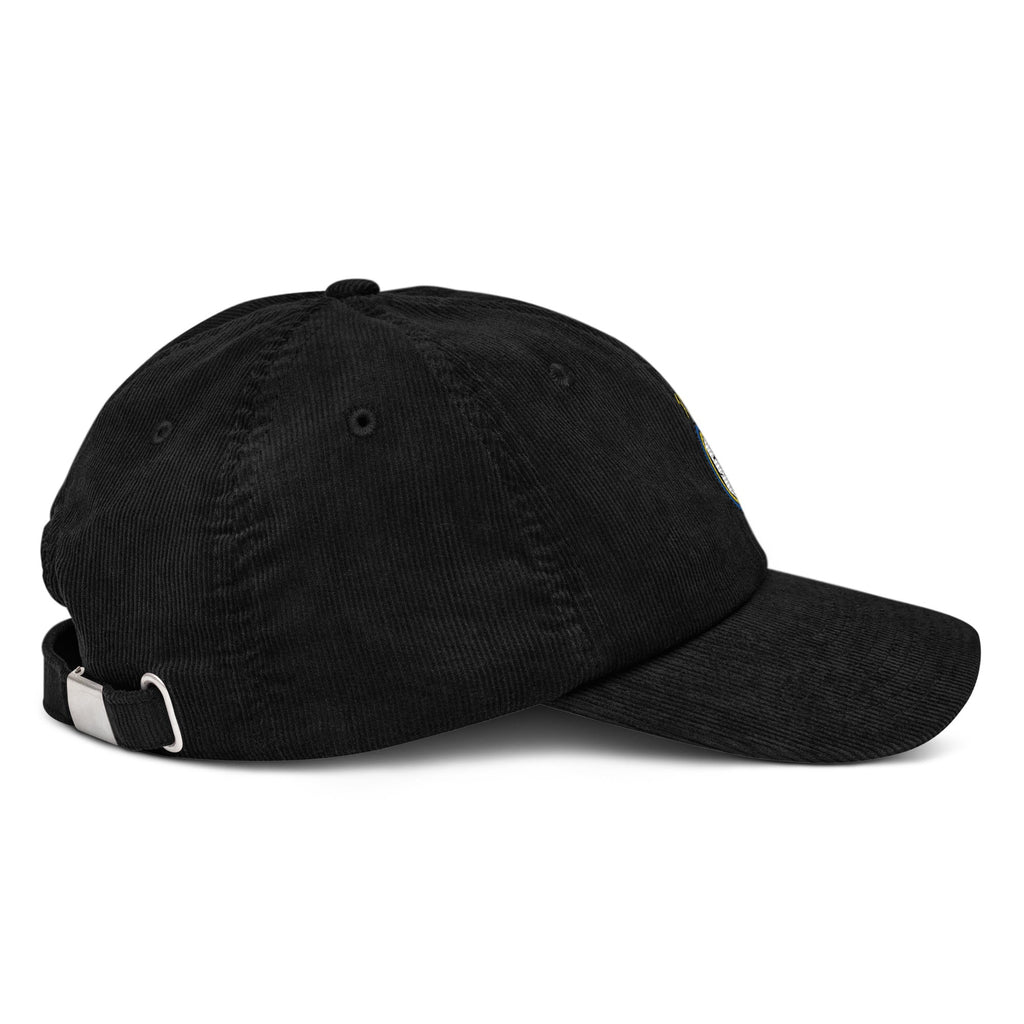 FDLS Cord Cap - Bleu et noir Badge - FRÈRES DE LA SARRECap