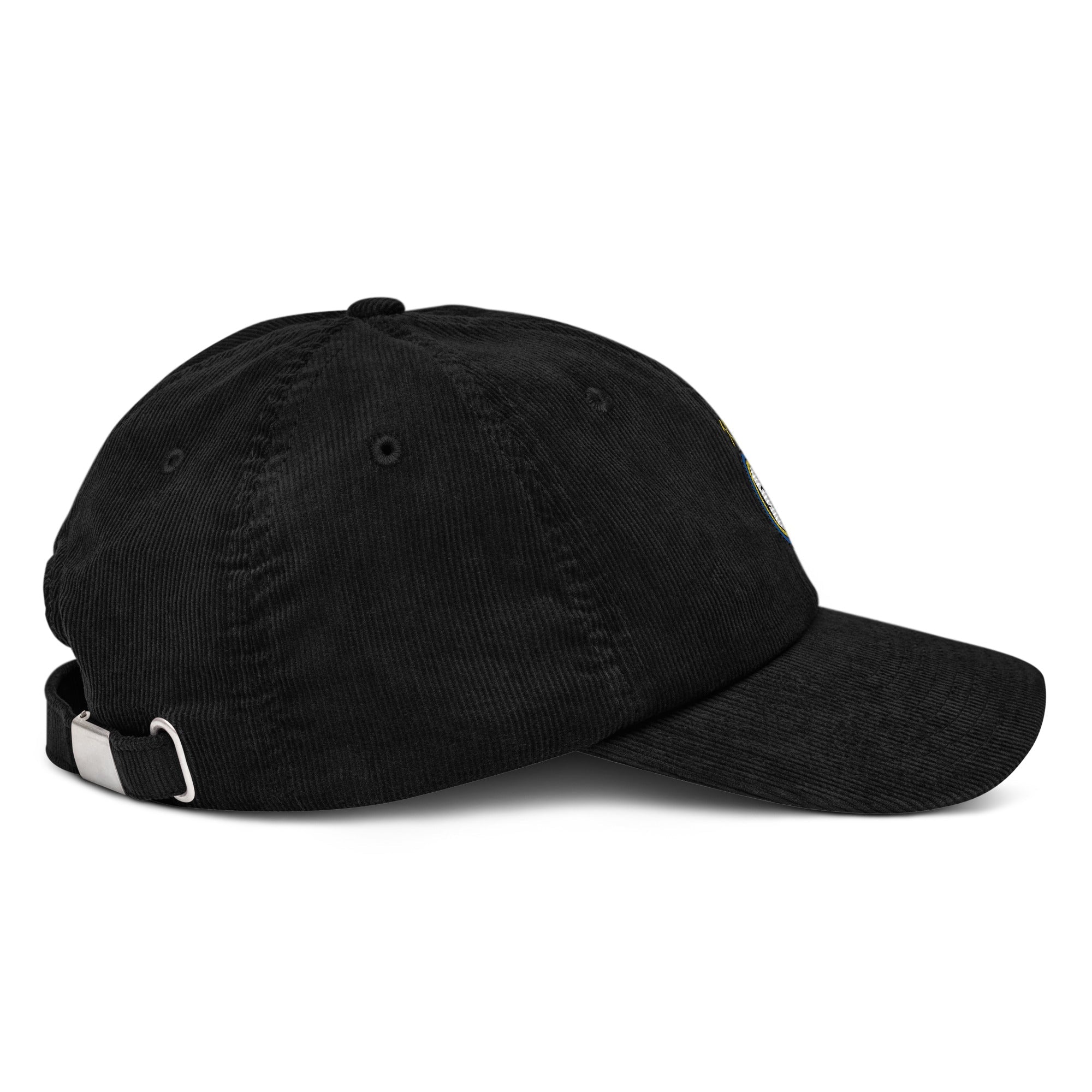 FDLS Cord Cap - Bleu et noir Badge - FRÈRES DE LA SARRECap