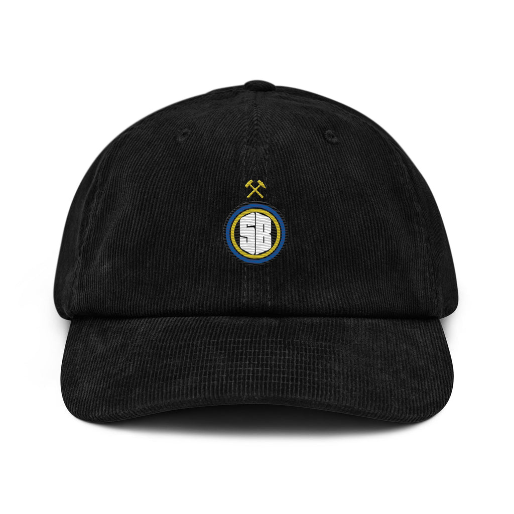 FDLS Cord Cap - Bleu et noir Badge - FRÈRES DE LA SARRECap