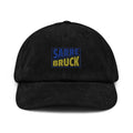 FDLS Cord Cap - "Bleu et Noir Skyline" - FRÈRES DE LA SARRECap