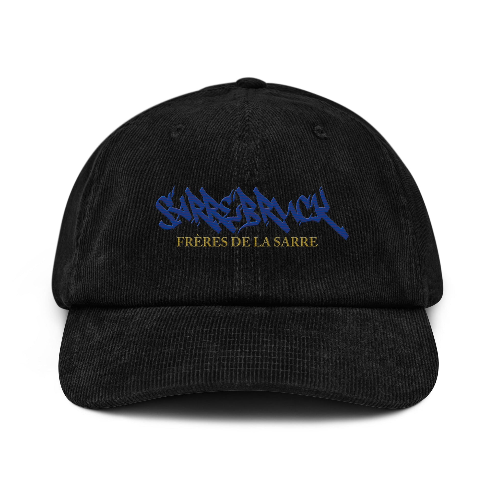 FDLS Cord Cap - "Bleu et Noir Streetart" - FRÈRES DE LA SARRECap