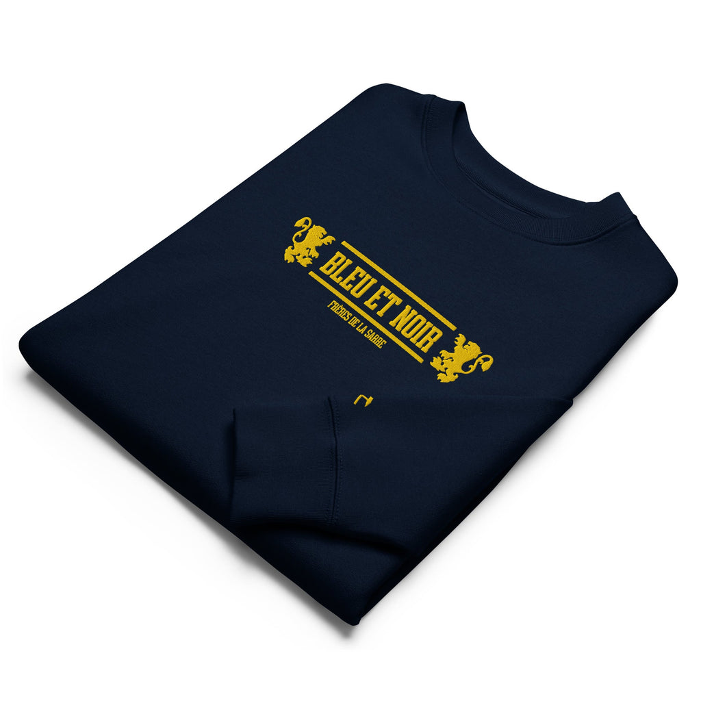 FDLS gestickter Sweater - "Bleu et Noir" - FRÈRES DE LA SARRESweater