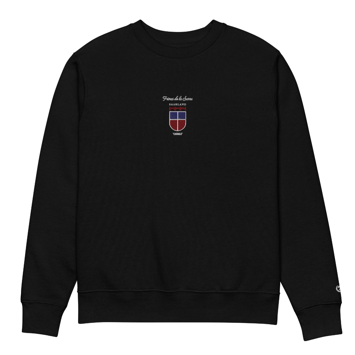 FDLS gestickter Sweater - "Saarland Wappen" - FRÈRES DE LA SARRESweaterS