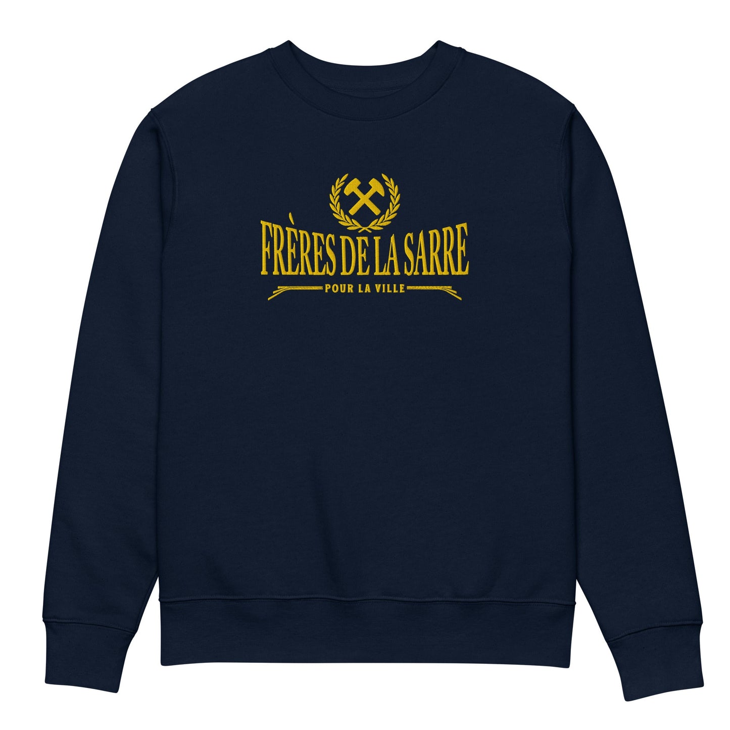 FDLS gestickter Sweater - "Tradition Bleu et Noir" - FRÈRES DE LA SARRE