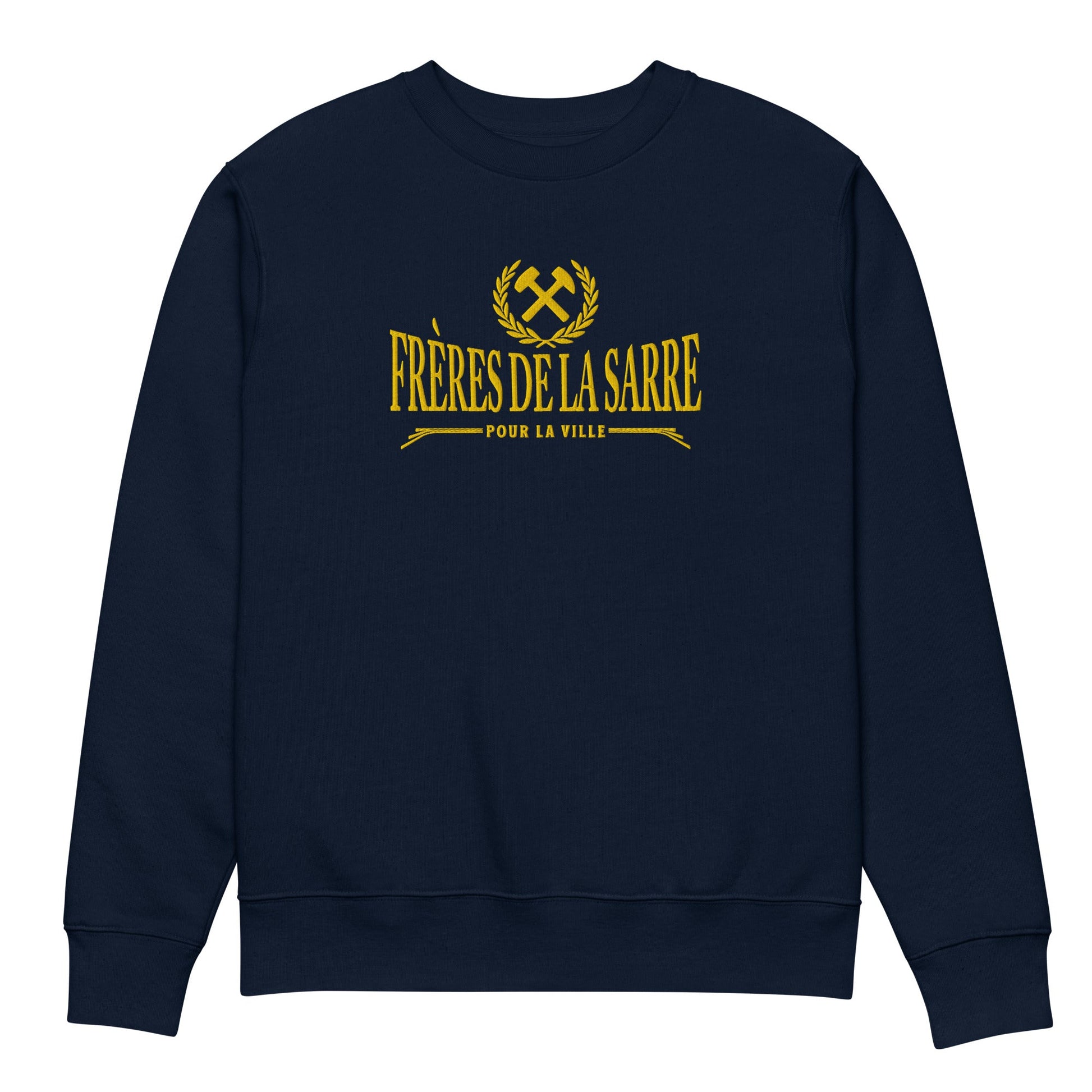 FDLS gestickter Sweater - "Tradition Bleu et Noir" - FRÈRES DE LA SARRE