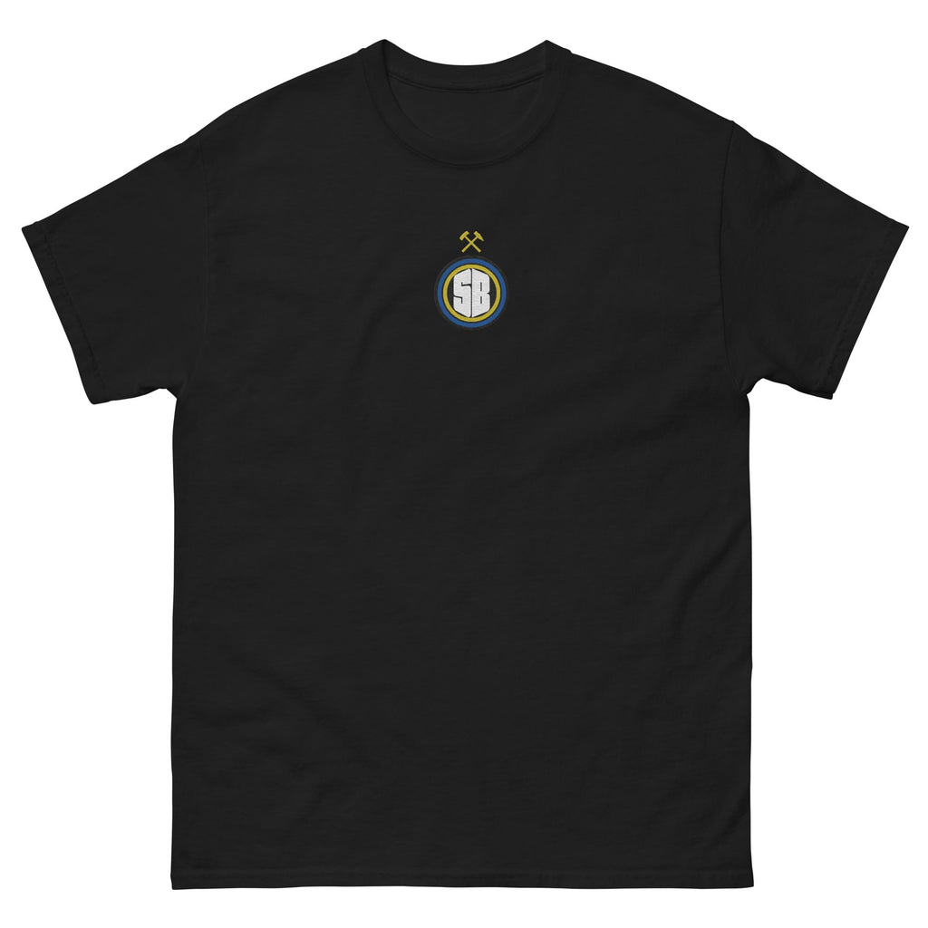 FDLS gesticktes Shirt - Bleu et noir Badge - FRÈRES DE LA SARRET-ShirtS