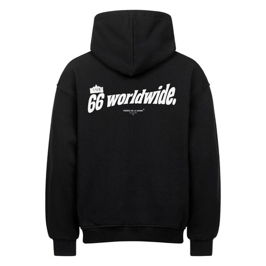 FDLS Hoodie - "66 worldwide" - FRÈRES DE LA SARREHoodieSchwarz