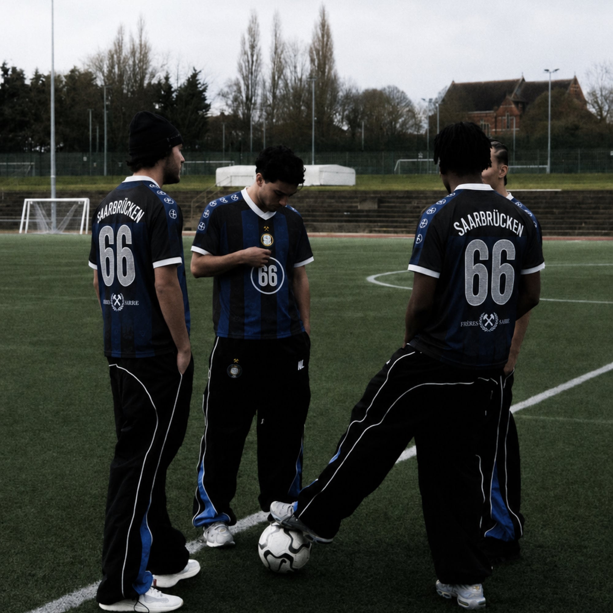 FDLS Jersey - Bleu et noir - FRÈRES DE LA SARRETrikot
