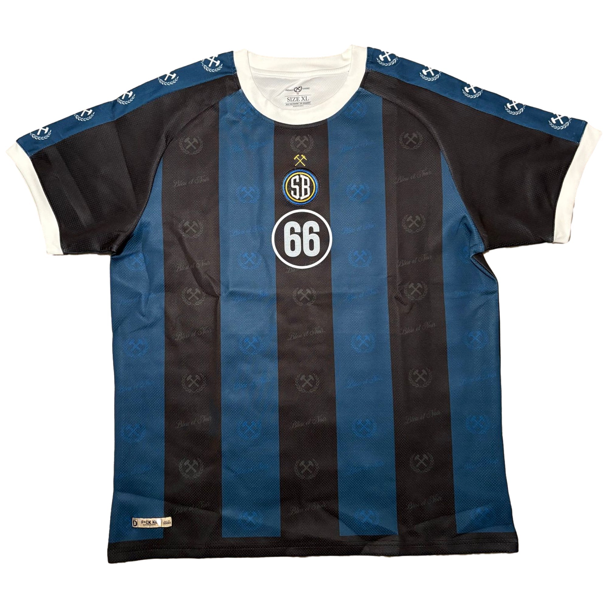 FDLS Jersey - Bleu et noir - FRÈRES DE LA SARRETrikot