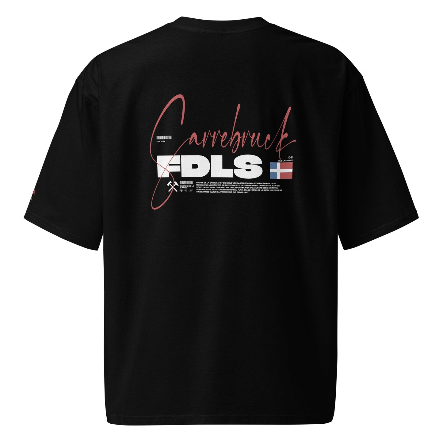 FDLS Oversize Shirt - "Ville Fière" - FRÈRES DE LA SARRE