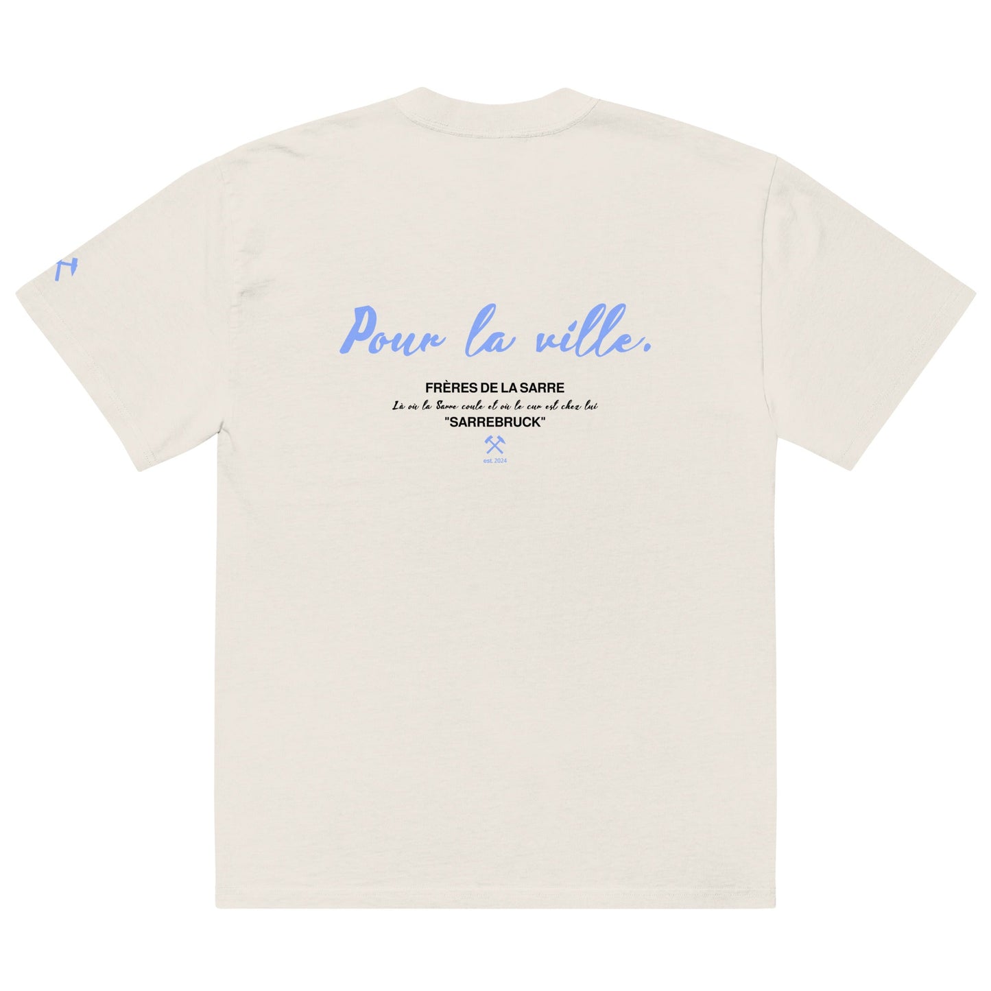 FDLS Oversized Shirt - "Pour la Ville" - FRÈRES DE LA SARRE