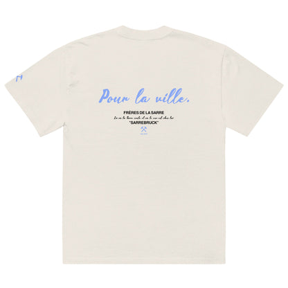 FDLS Oversized Shirt - "Pour la Ville" - FRÈRES DE LA SARRE