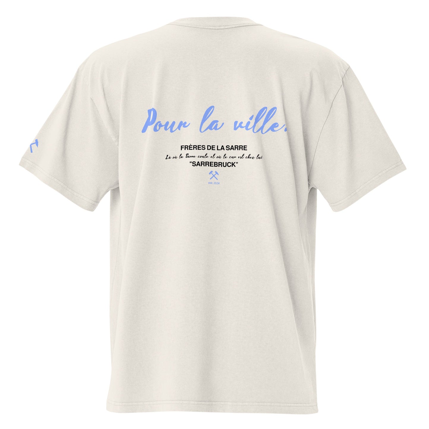 FDLS Oversized Shirt - "Pour la Ville" - FRÈRES DE LA SARRE