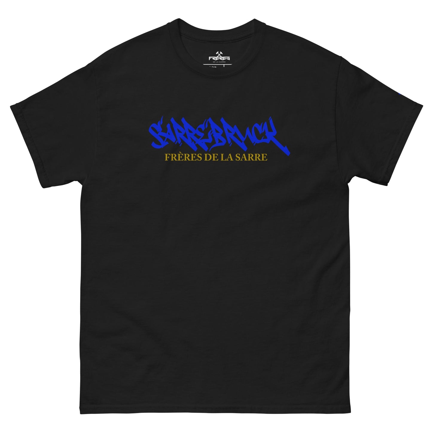 FDLS Shirt - "Bleu et Noir Graffiti" - FRÈRES DE LA SARRET-Shirt
