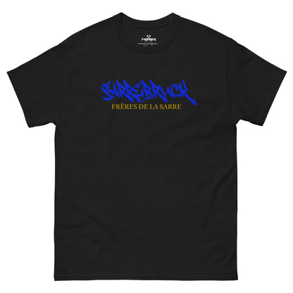 FDLS Shirt - "Bleu et Noir Graffiti" - FRÈRES DE LA SARRET-Shirt
