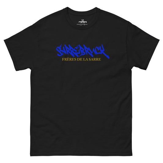 FDLS Shirt - "Bleu et Noir Graffiti" - FRÈRES DE LA SARRET-Shirt