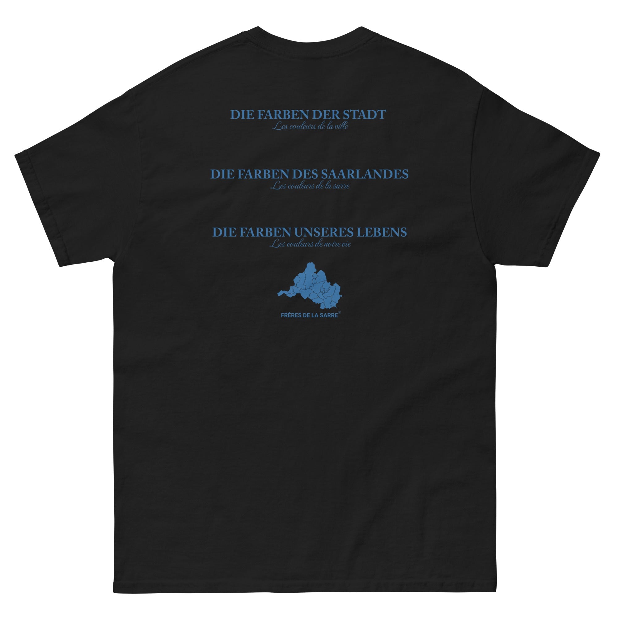 FDLS Shirt - Pour les couleurs de la ville schwarz - FRÈRES DE LA SARRET-Shirt