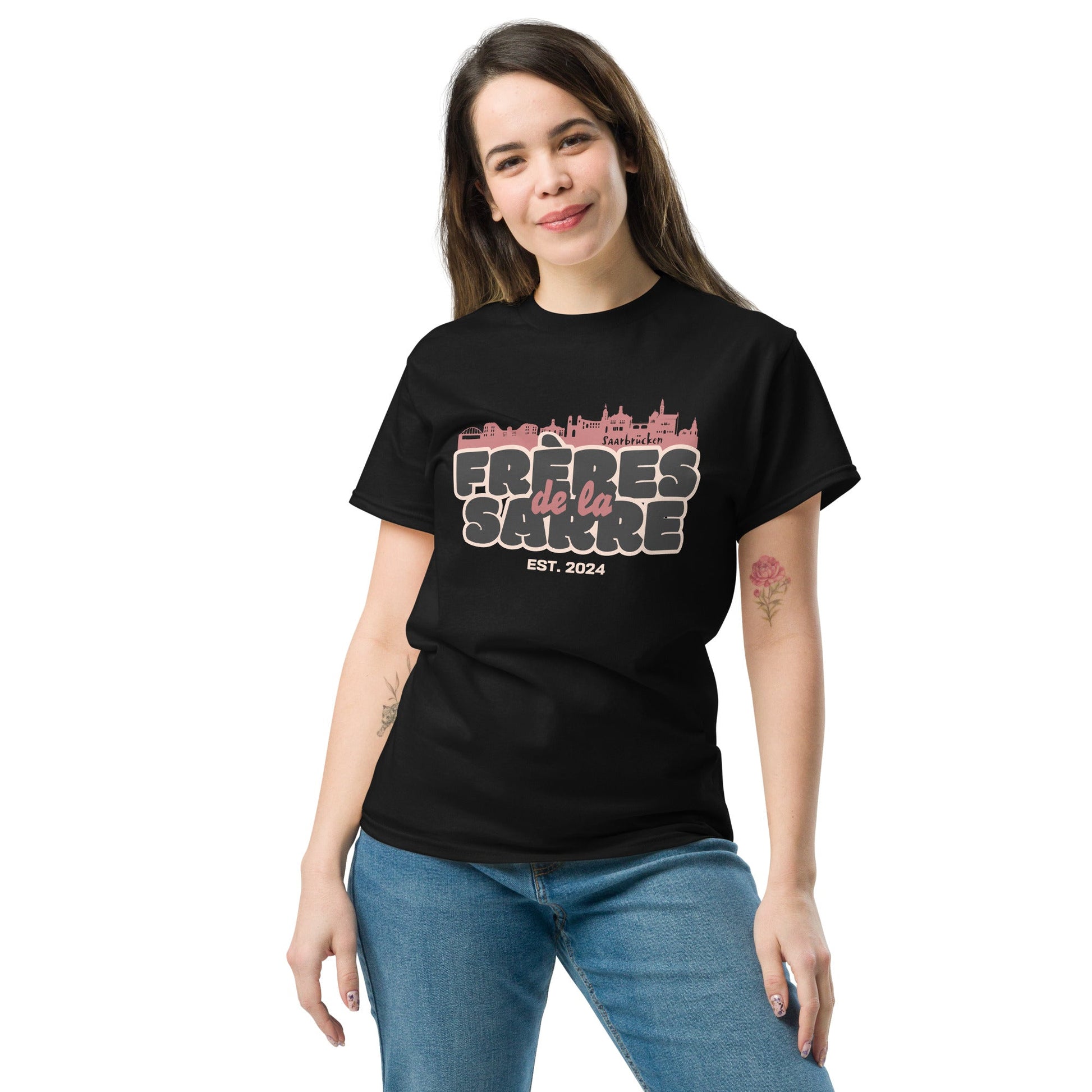 FDLS Shirt - "Skyline" - FRÈRES DE LA SARRET - ShirtSchwarz