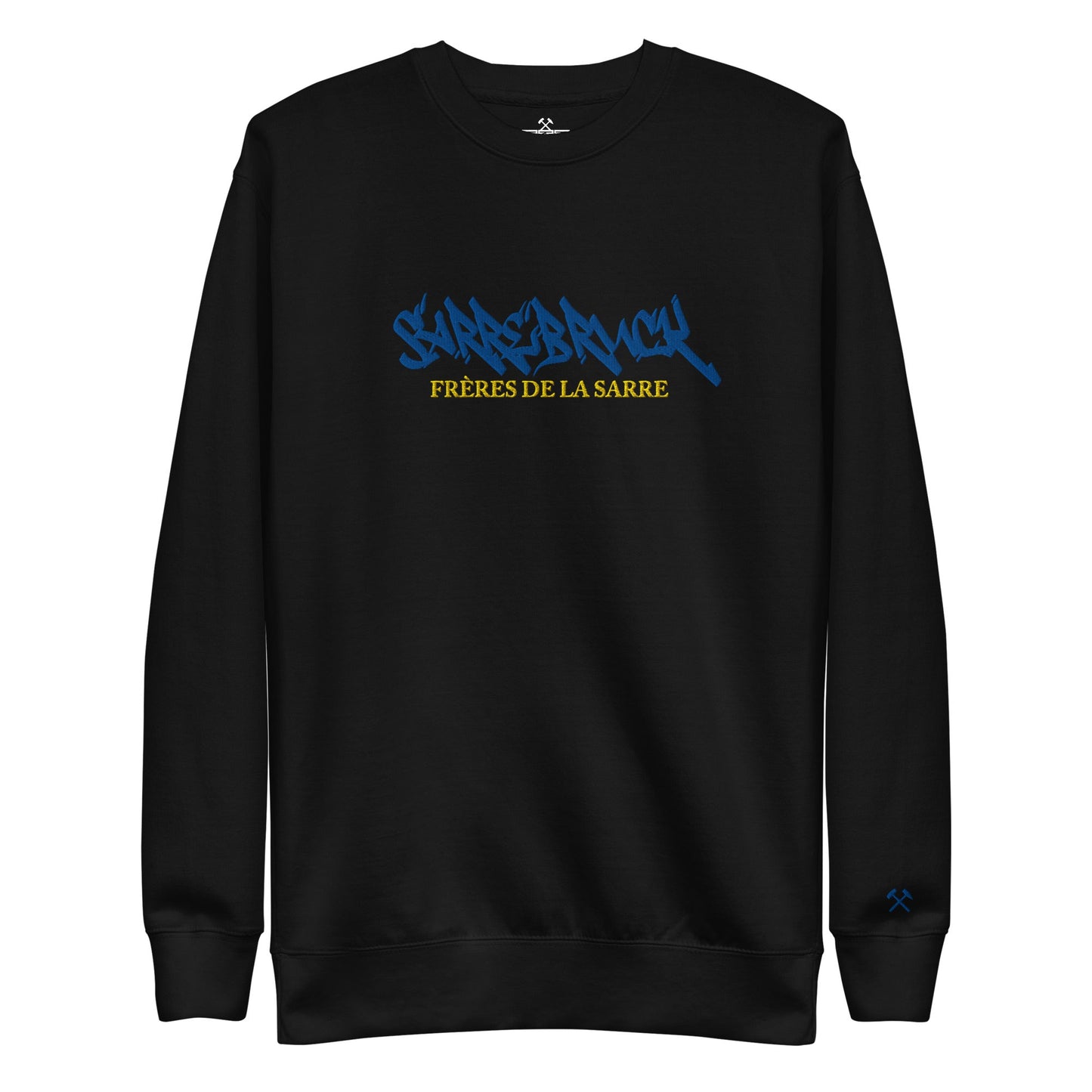 FDLS Sweater - "Bleu et Noir Streetart" - FRÈRES DE LA SARRESweater