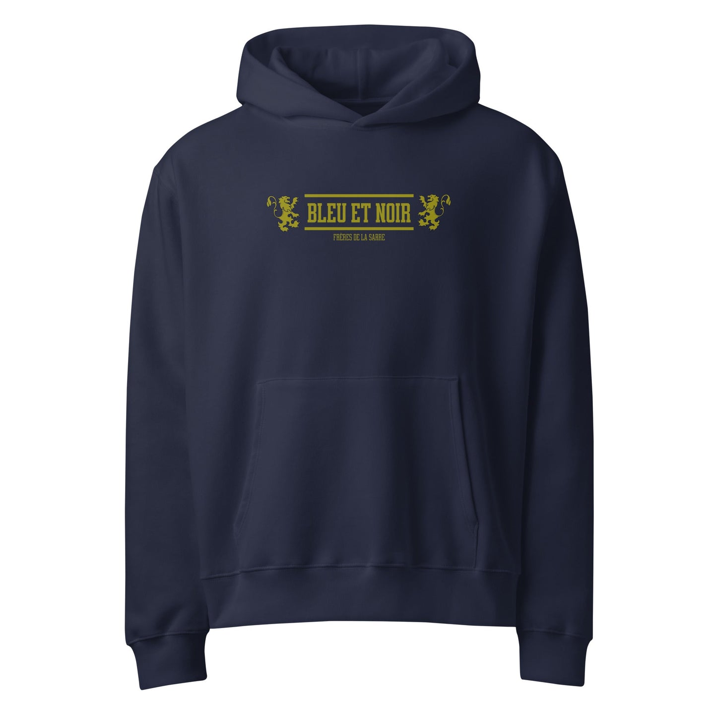 Frères de la Sarre Hoodie - Bleu et Noir - FRÈRES DE LA SARREHoodie