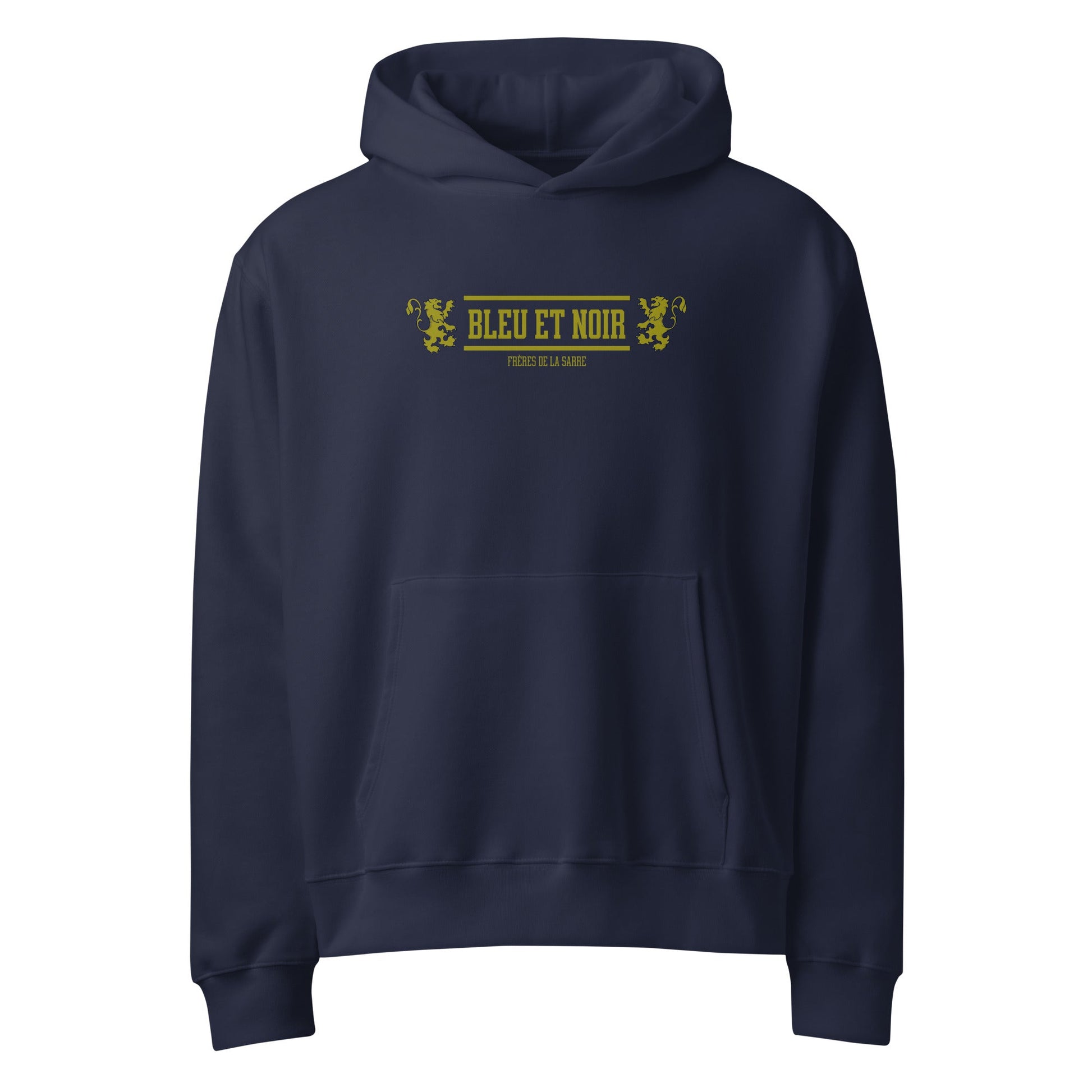 Frères de la Sarre Hoodie - Bleu et Noir - FRÈRES DE LA SARREHoodie
