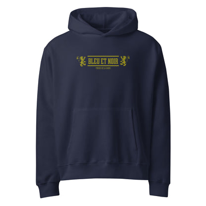 Frères de la Sarre Hoodie - Bleu et Noir - FRÈRES DE LA SARREHoodie