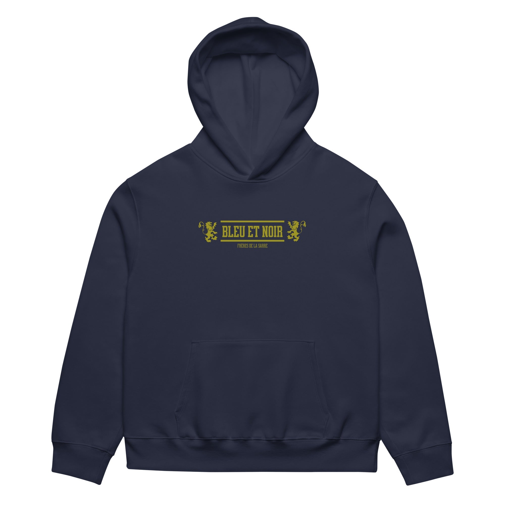Frères de la Sarre Hoodie - Bleu et Noir - FRÈRES DE LA SARREHoodie