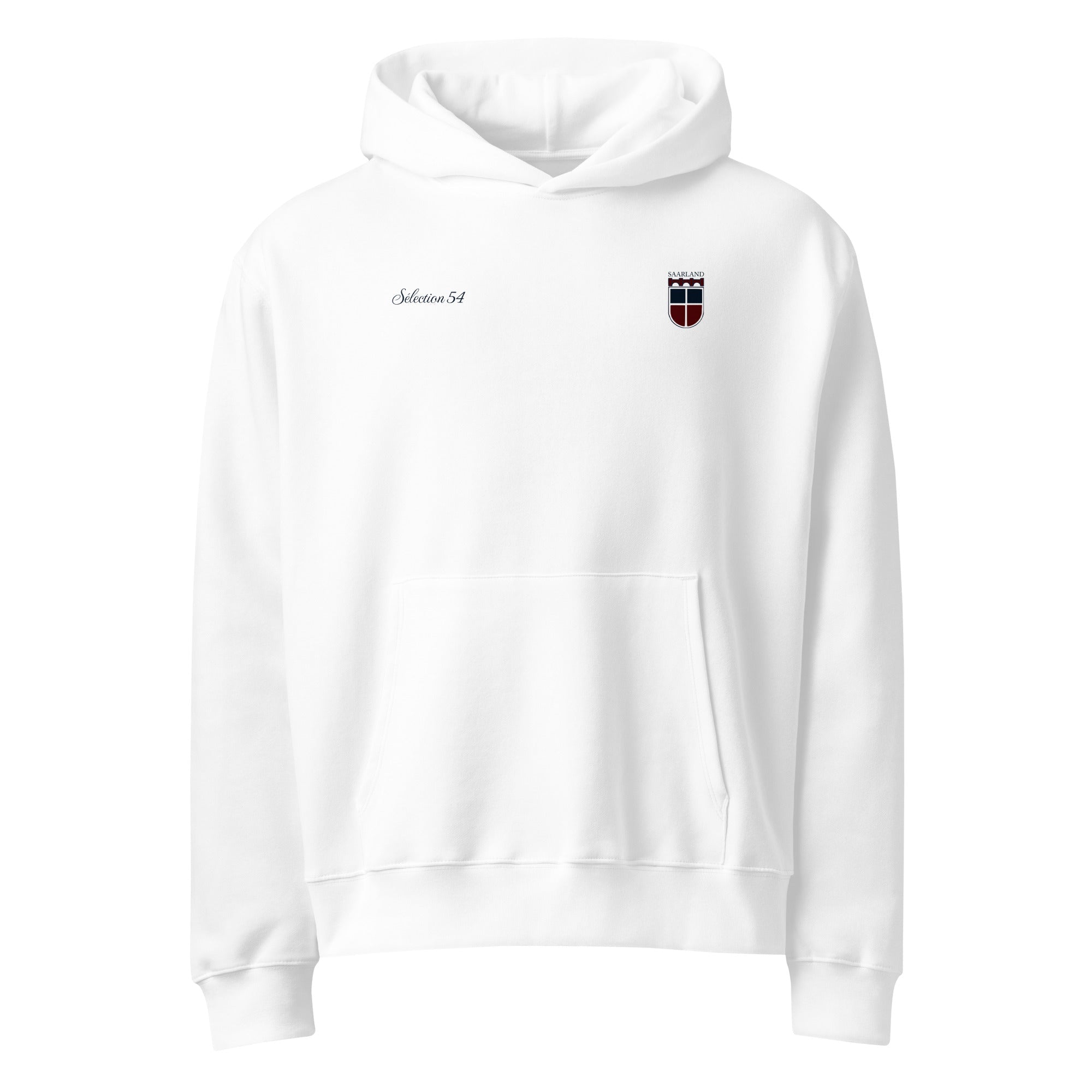 Frères de la Sarre Hoodie - L´equipe weiß - FRÈRES DE LA SARREHoodieWeiß
