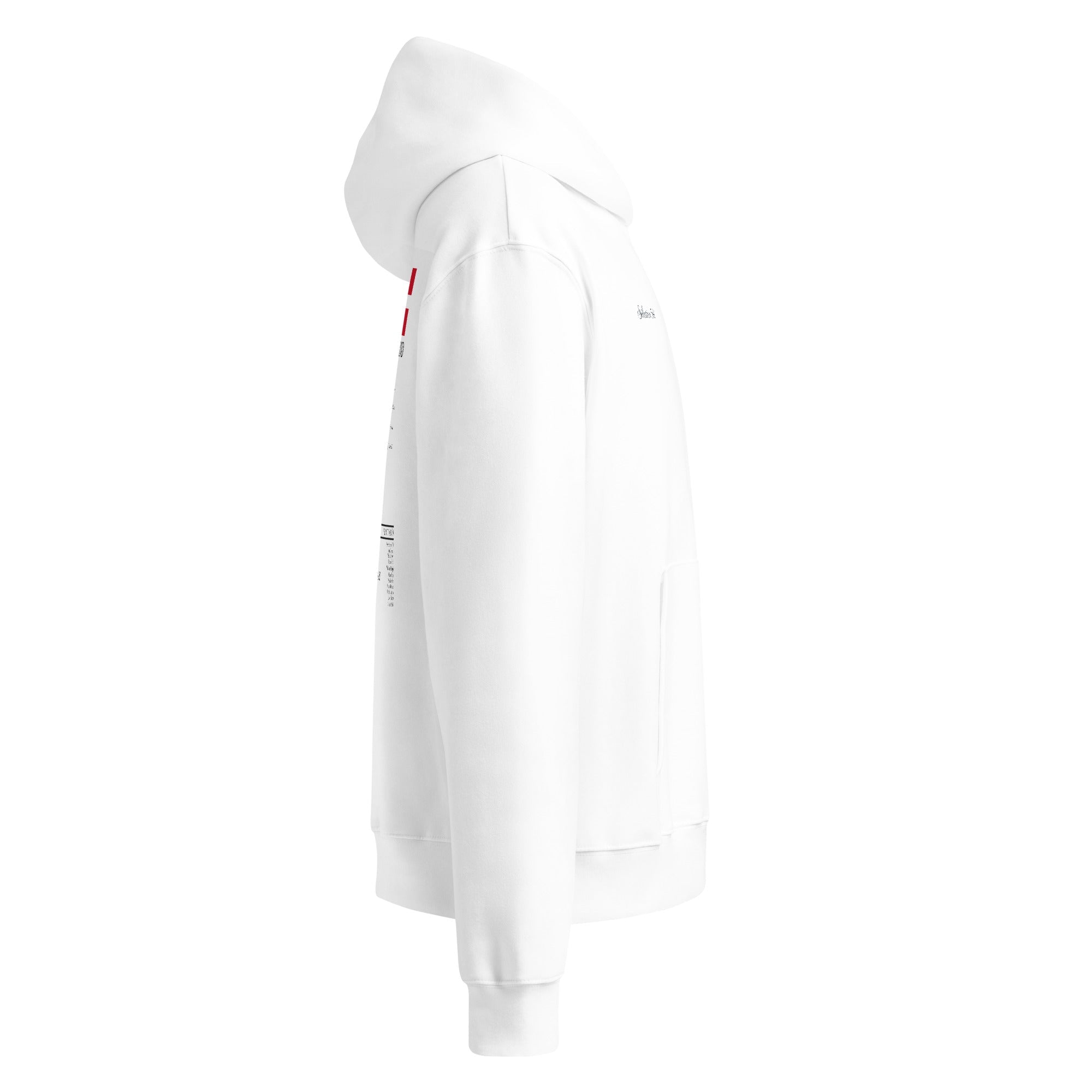 Frères de la Sarre Hoodie - Saarland vs Norwegen weiß - FRÈRES DE LA SARREHoodieWeiß