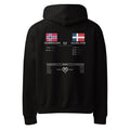 Frères de la Sarre Hoodie - Saarland vs Norwegen - FRÈRES DE LA SARREHoodieS