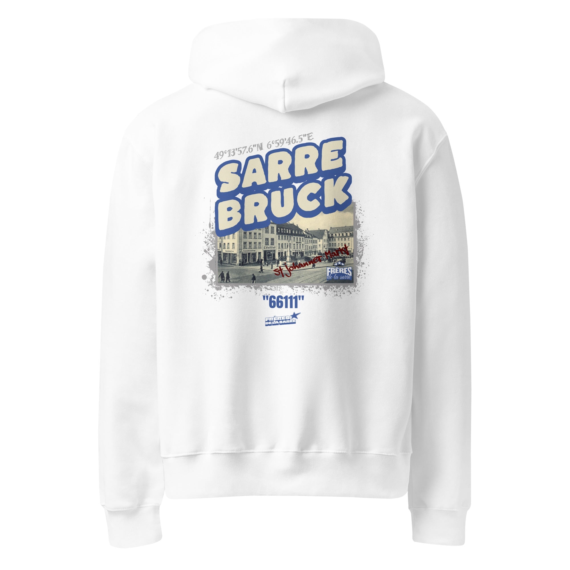 Frères de la Sarre Hoodie - St. Johanner Markt - FRÈRES DE LA SARREHoodieS