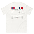 Frères de la Sarre Shirt - Norwegen vs Saarland - FRÈRES DE LA SARRET-Shirt