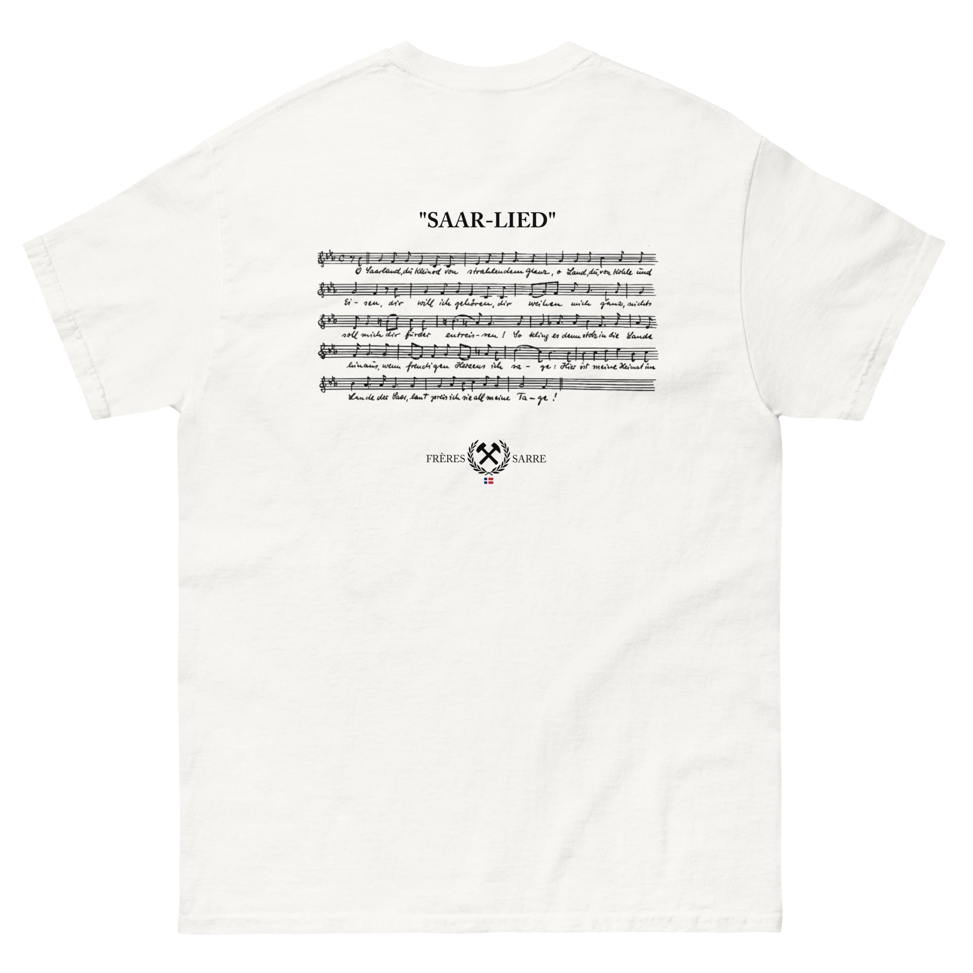 Frères de la Sarre Shirt - Saar Lied - FRÈRES DE LA SARRET-Shirt